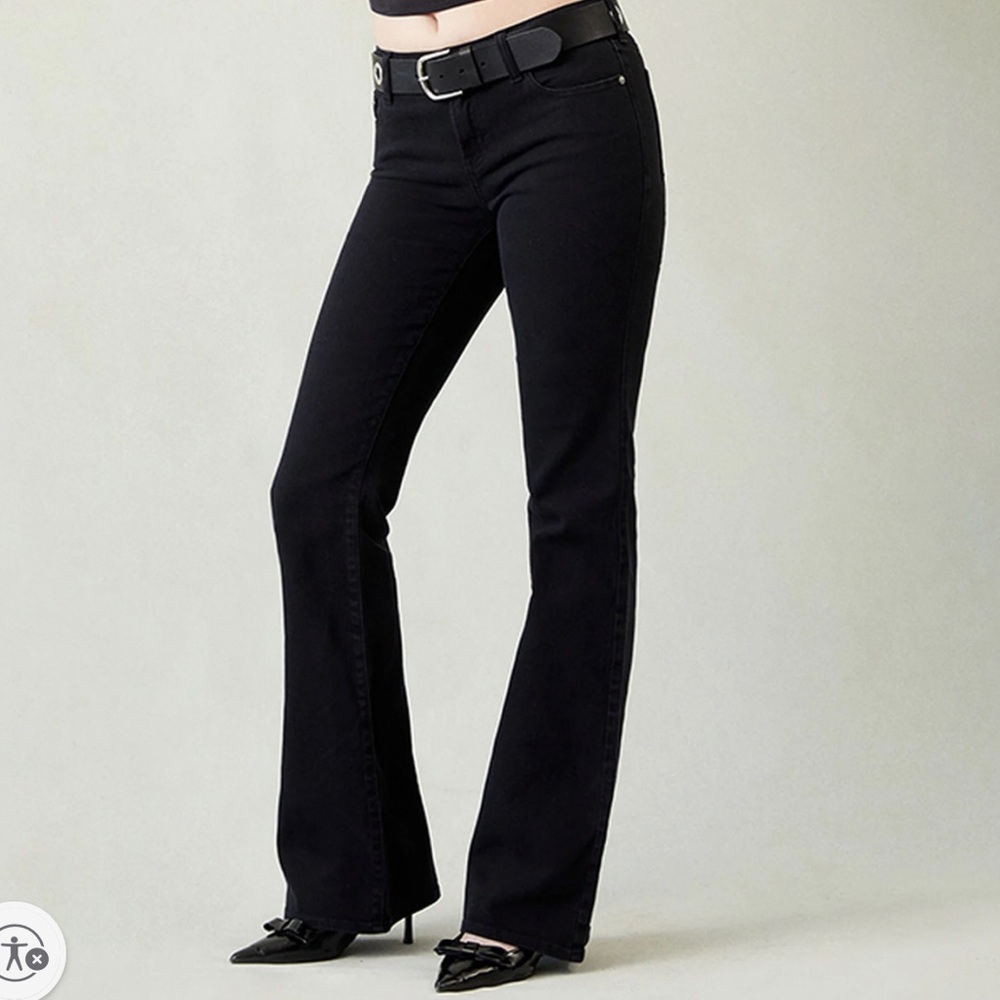 Pacsun Jade Low Rise Bootcut Jeans Stretch Black